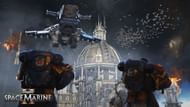 Report to Captain Acheran to conclude the Skyfire Campaign Mission in Warhammer 40k: Space Marine 2 (Image via Focus Entertainment)